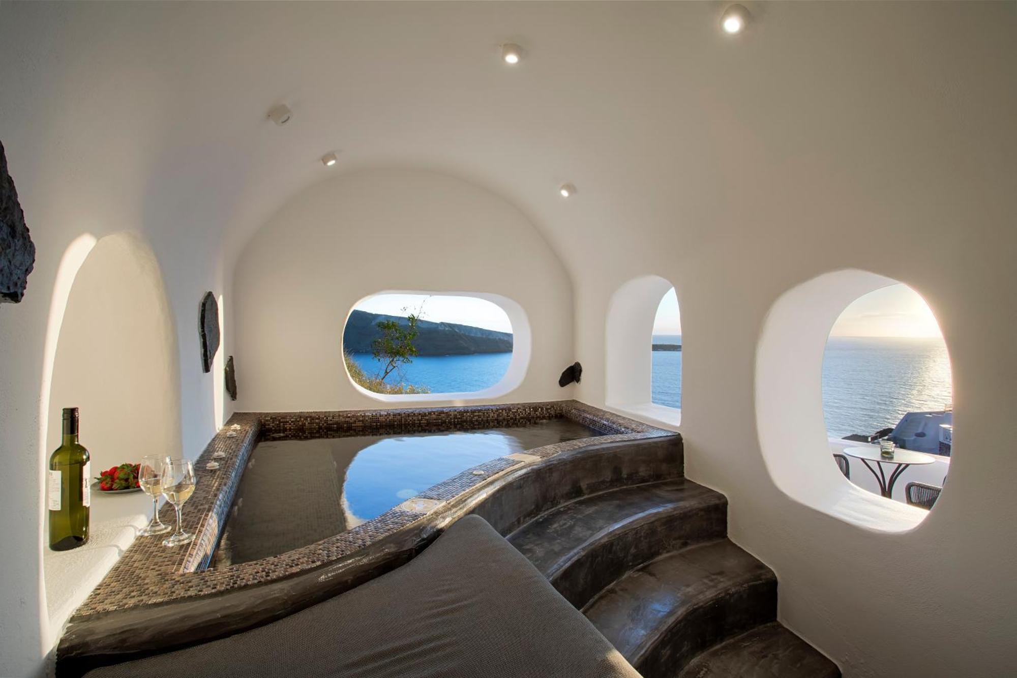 Oia Angle Cavehouse Villa Exterior photo